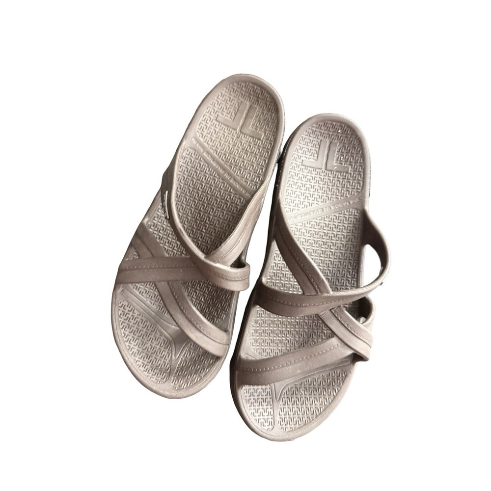 TELIC‎ Women's Mallory Brown  Slide Sandal sz M 9